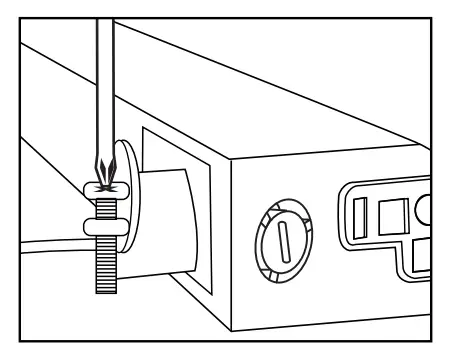 Single LED Fixture Hardwire Installation