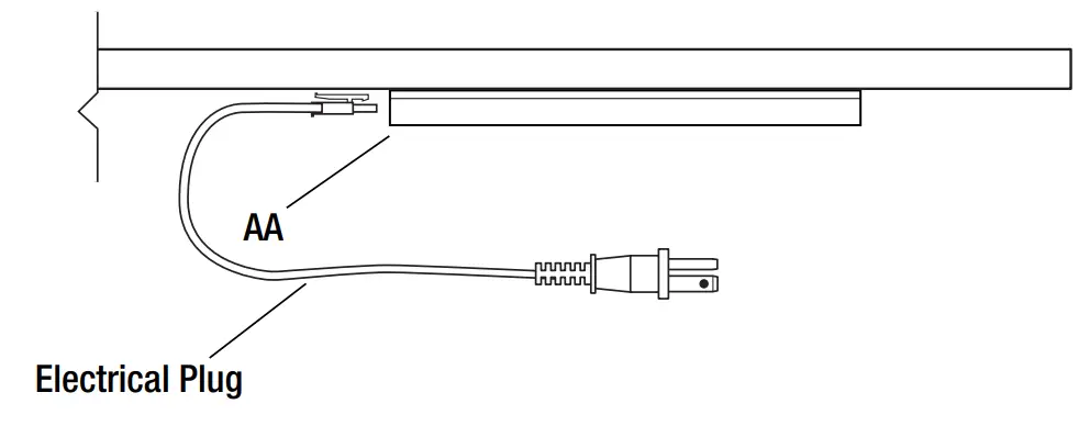 Alternative Plug-In Installation (Electrical Plug not Included)