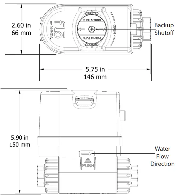 900-001 Flo by Moen Smart Home Water Monitoring and Leak Detection System - Fig 1