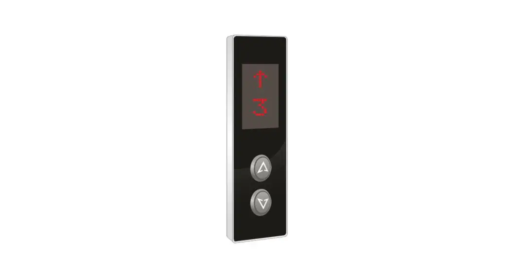 Inditech Online Lop Reco Wall Parallel Button 1 Sq Dot Red 1pb Down 24 V 75x275 Wall Mount User Manual