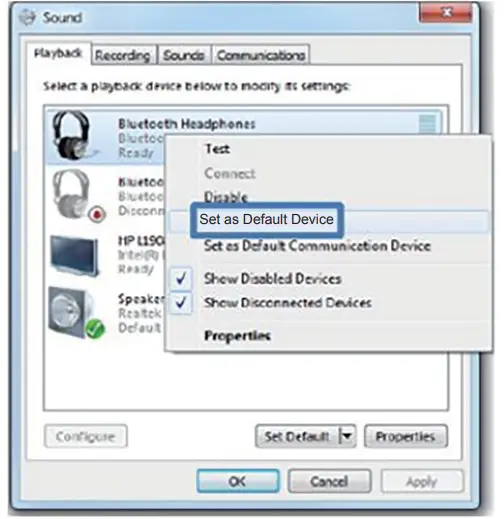 Cowin E9 Headphones - Right-click
