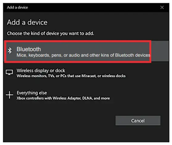 Cowin E9 Headphones - click on Bluetooth