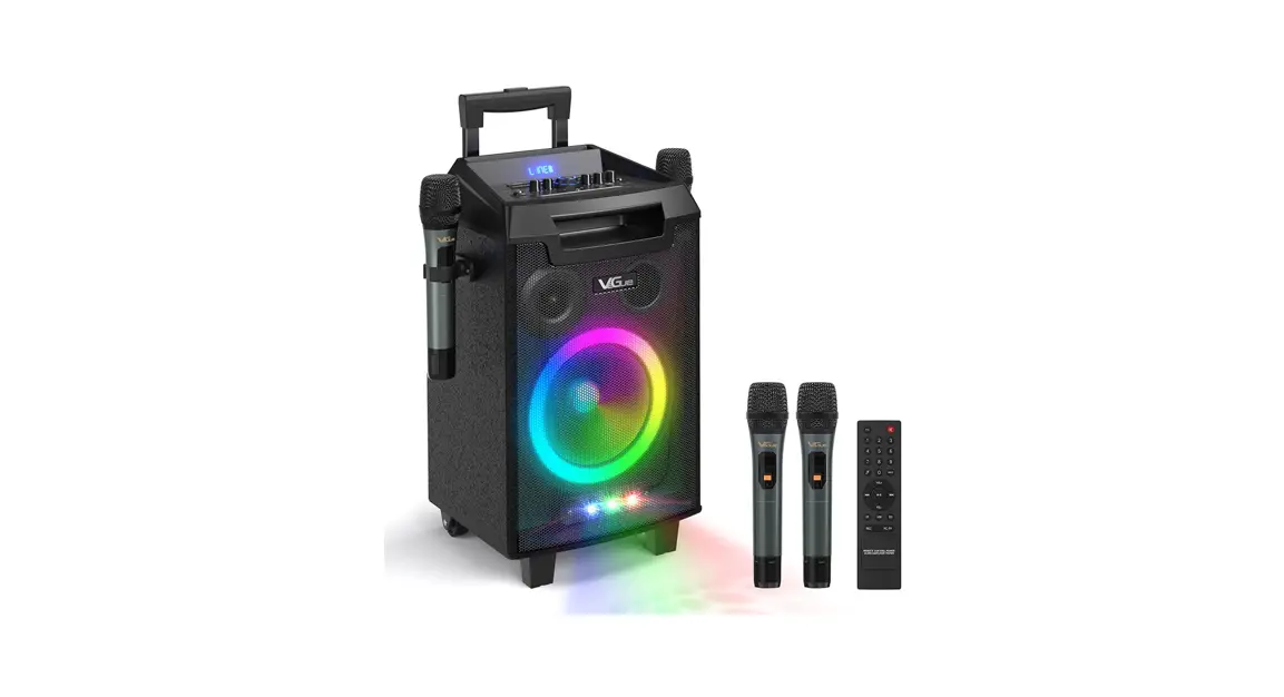 Vegue Vs-0866 Portable Bluetooth Speaker Instruction Manual