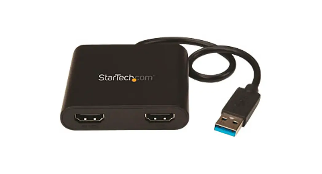 Startech Usb32hd2 Usb 3.0 To Dual Hdmi Adapter User Guide