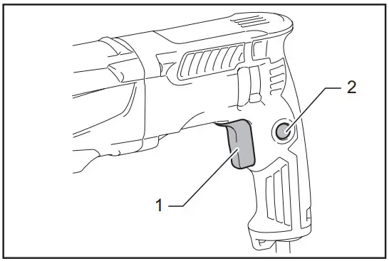 makita M8701 Combination Hammer - figure 1