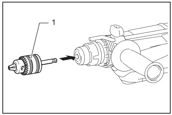 makita M8701 Combination Hammer - figure 13