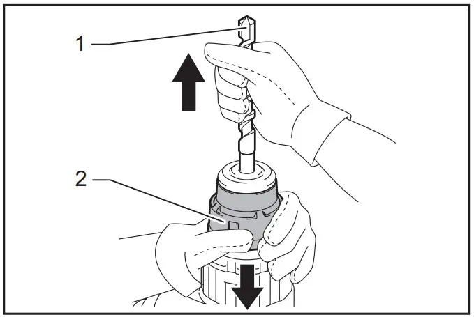 makita M8701 Combination Hammer - figure 8
