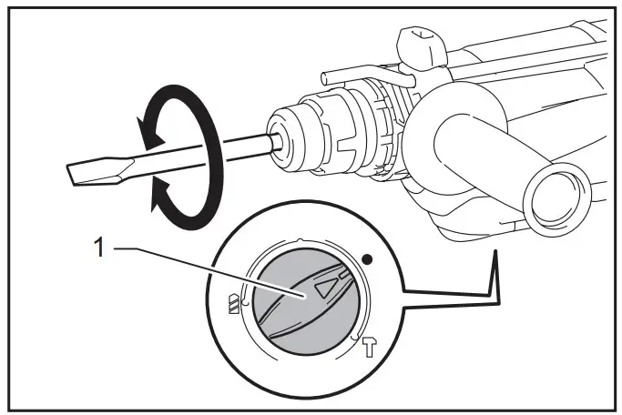 makita M8701 Combination Hammer - figure 9