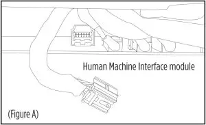 backup camera harness