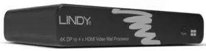 LINDY 4K DisplayPort to 4 x HDMI Video Wall Processor --Wall Processor