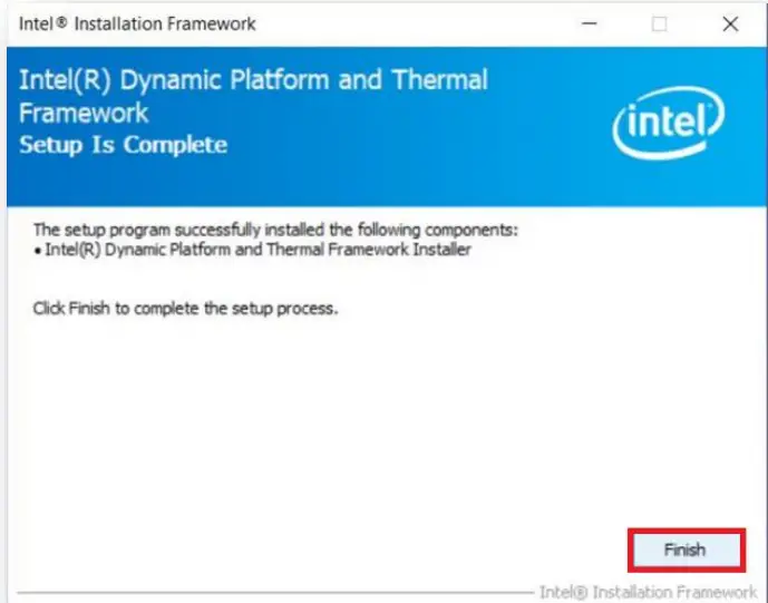 RAZER Intel Dynamic Platform Thermal Framework Driver Version 8.6.10400.9366 - figure 3