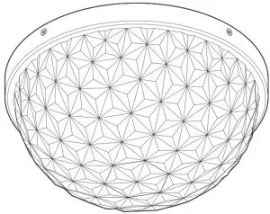 allen roth Avalyn Carat Flush