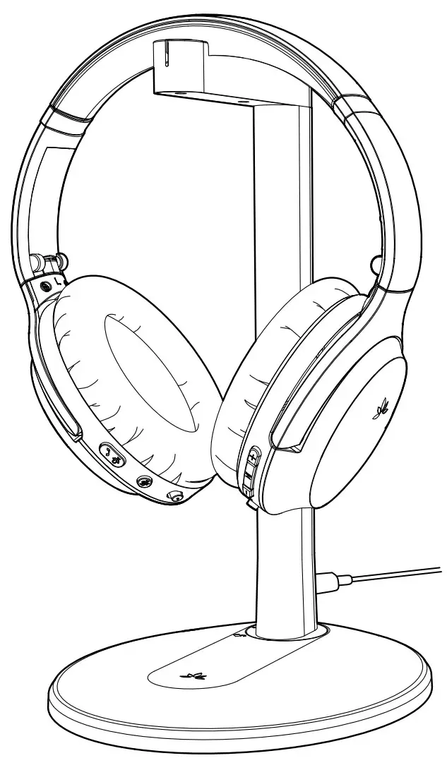 Avantree Aria Podio Wireless ANC Headphones with Charging Stand