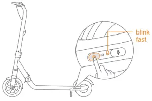 ninebot E8 E10 Electirc KickScooter - How to Charge