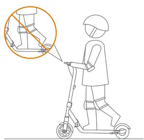ninebot E8 E10 Electirc KickScooter - Warnings and Cautions 4