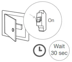 tado 104005 Wireless Smart Thermostat Starter Kit V3+ with Hot Water Control - power back