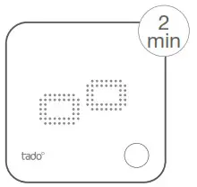 tado 104005 Wireless Smart Thermostat Starter Kit V3+ with Hot Water Control - take up