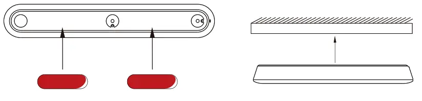 Shen Zhen Cl Lighting Technology FWWSA1 1302 Smart RGBIC Ambient Light - base bracket2