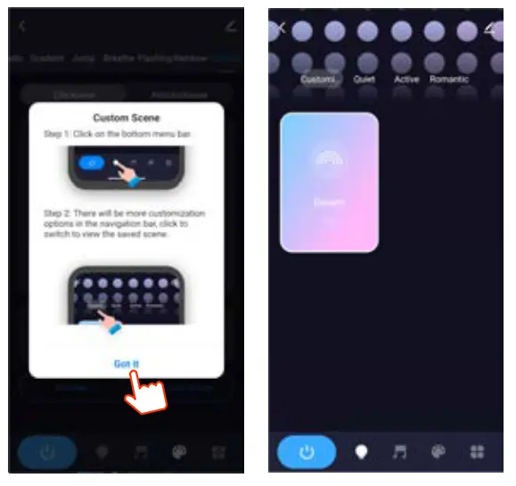 Shen Zhen Cl Lighting Technology FWWSA1 1302 Smart RGBIC Ambient Light - various customized 1