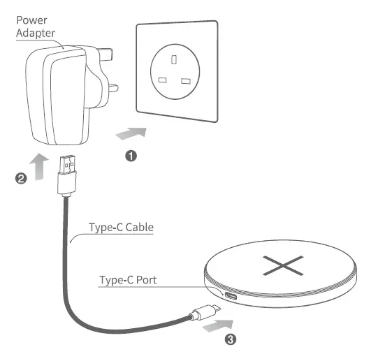 Connect to Power Adapter