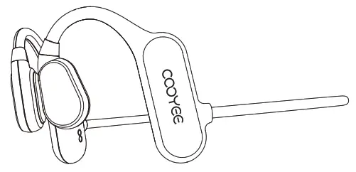 COOYEE E66 Bone Conduction Sports Earphone