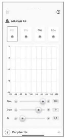 Manual EQ