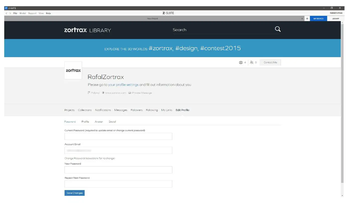 zortrax Model Library App fig 5