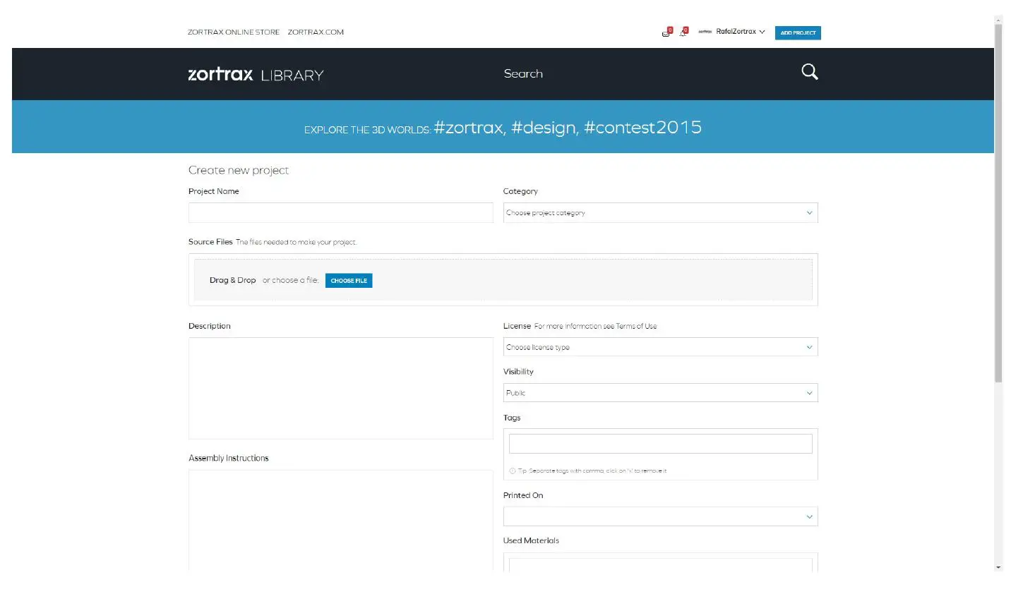 zortrax Model Library App fig 6]