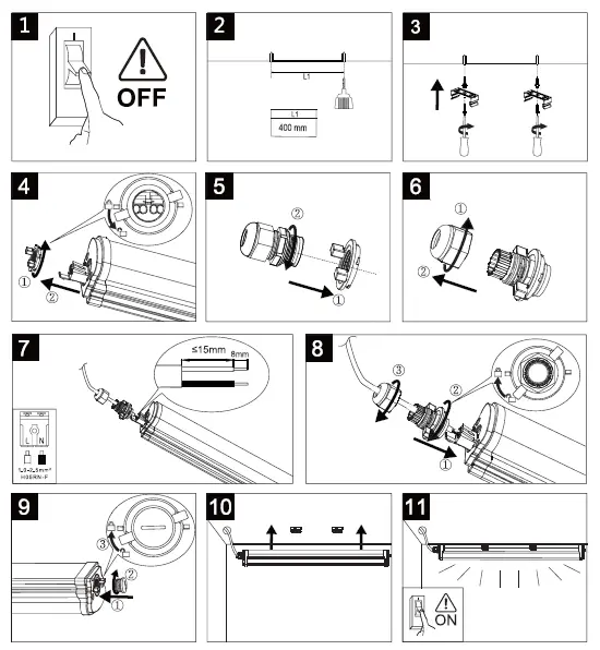 anslut 016233 LED Luminaire fig-1