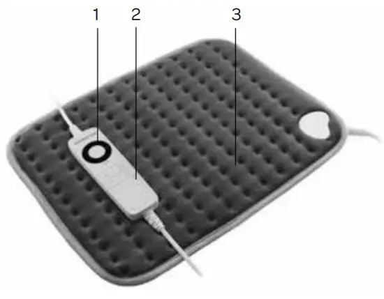 INVENTUM HN184G Heating Pad - product