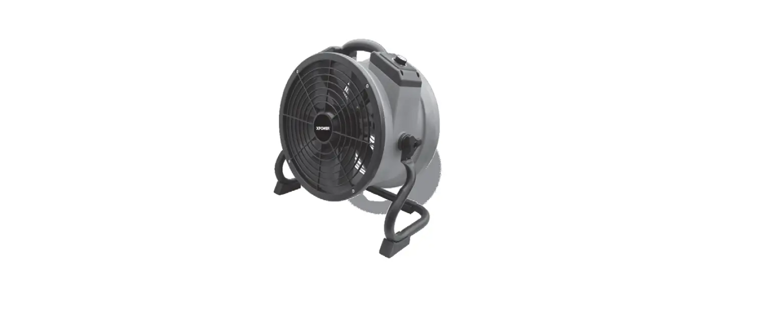 Xpower X-34ar Professional Axial Air Mover Owner's Manual