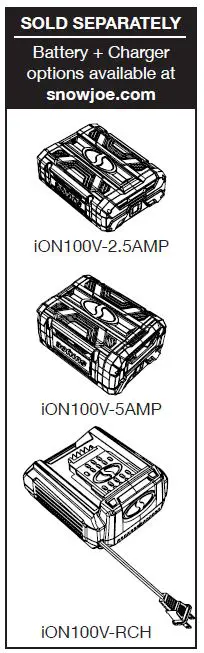 SUNJOE iON100V-16ST-CT-RM Cordless String Trimmer fig2