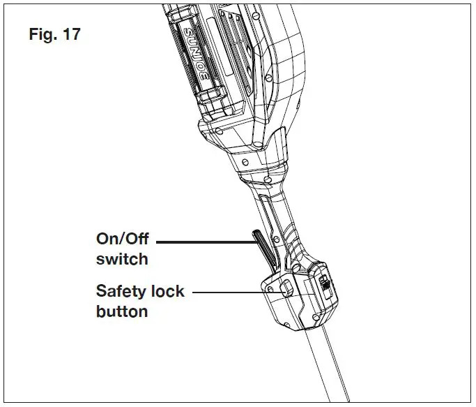 SUNJOE iON100V-16ST-CT-RM Cordless String Trimmer fig22