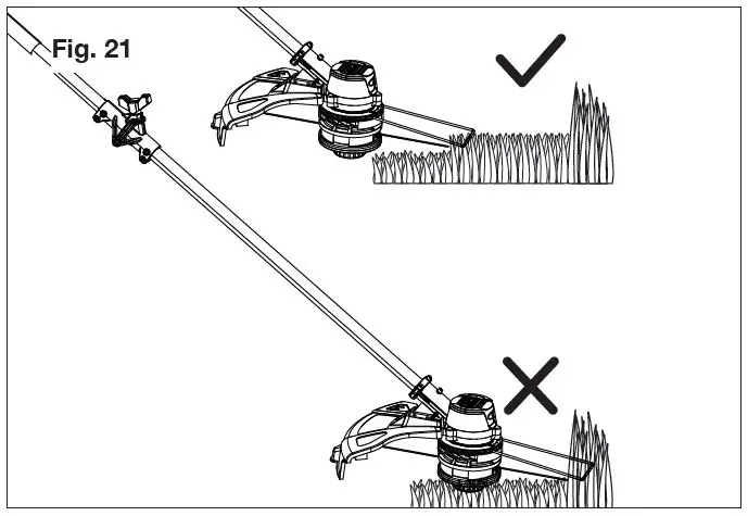 SUNJOE iON100V-16ST-CT-RM Cordless String Trimmer fig26