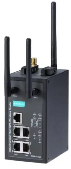MOXA WDR-3124A Series Cellular Router
