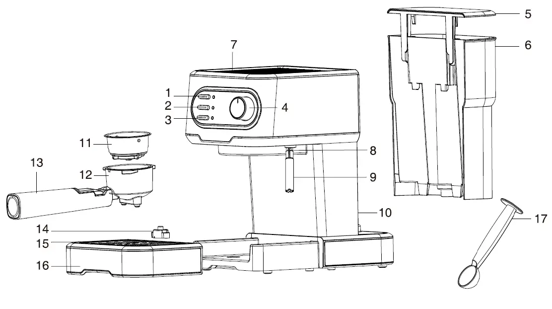 Bonsenkitchen-CM8008-Coffee-Maker-FIG-1