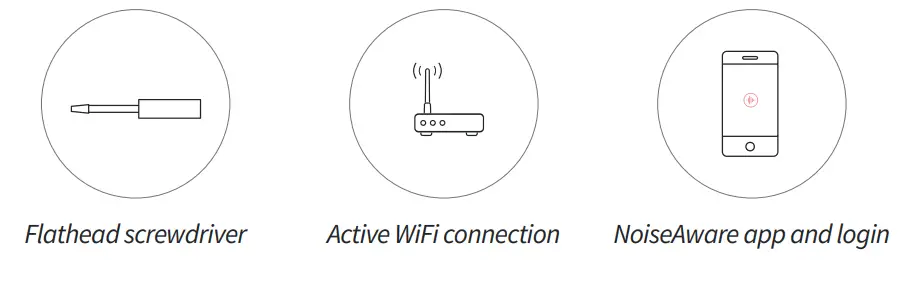 NOISEAWARE NA3N301 Indoor Noise Sensor-