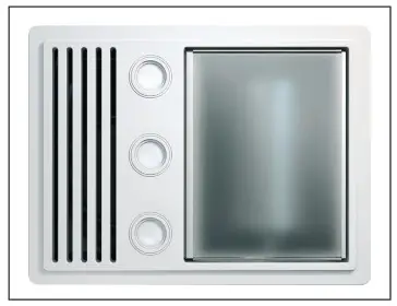 IXL 31511 Tastic Ovation 3 in 1 Heat Light Vent - How it Works