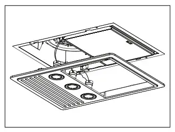 IXL 31511 Tastic Ovation 3 in 1 Heat Light Vent - Overview fig 5