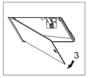 IXL 31511 Tastic Ovation 3 in 1 Heat Light Vent - Removing Glass Shield 3