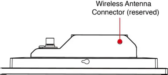 MOXA MPC-2121 Series Panel Computers - Left