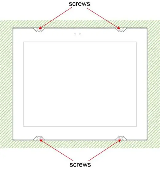 MOXA MPC-2121 Series Panel Computers - Mounting