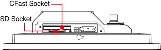 MOXA MPC-2121 Series Panel Computers - top