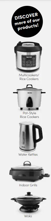 AROMA ARC-302-1NG Rice and Grain Cooker-fig-list