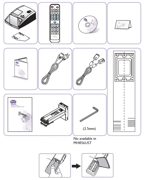 BenQ MX854UST Digital Projector Fig2