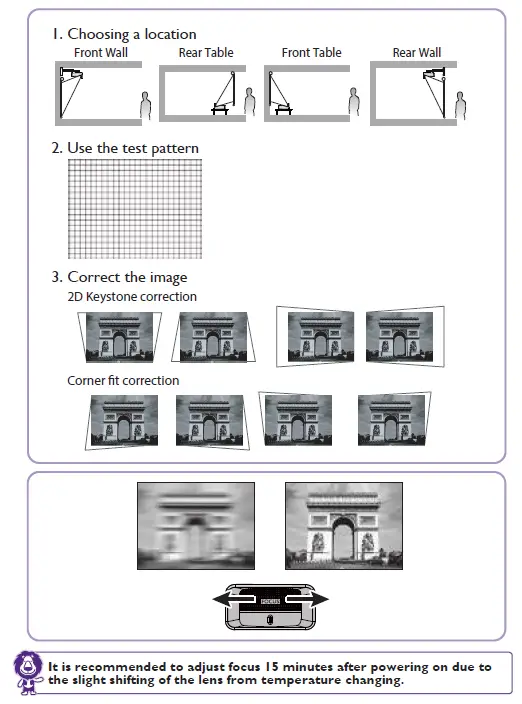 BenQ MX854UST Digital Projector Fig9