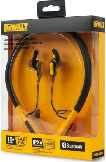 DEWALT DXMA1902091 Jobsite Pro Wireless Earphones pro