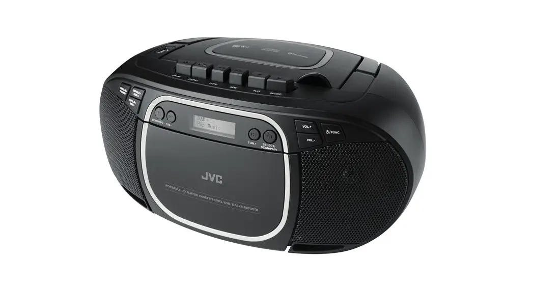 Jvc Rc-e561b-dab Portable Cd Player Instruction Manual