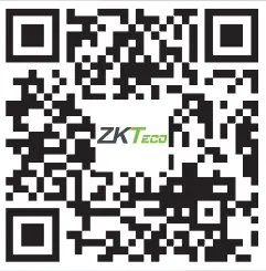 ZKTeco ZK-D300 Hand Held Metal Detector - qr
