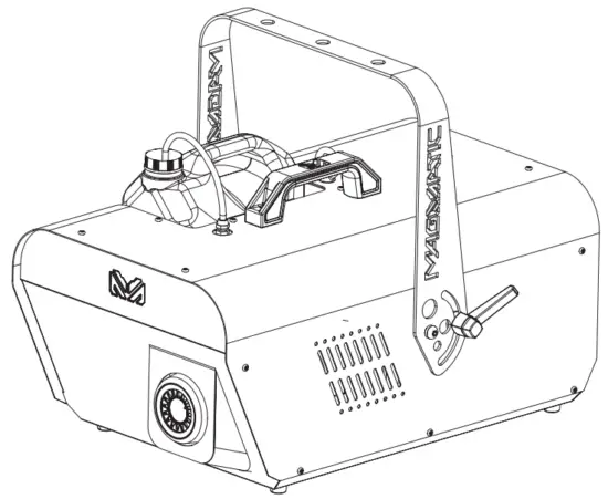 MAGMATIC EL MM CRISP Crisp Professional Dmx Snow Machine - fig51